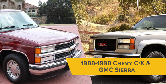 1988-1998 Chevy C/K & GMC Sierra