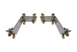 Side View - Rust Buster Center Frame Crossmember Lower Brackets For 1973-1980 GM C/K-Trucks RB73100