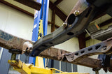Underneath Installed Shot - Rust Buster Transmission Crossmember For 2002-2008 Dodge Ram 1500 RB7717
