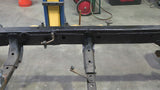 Reverse angle of Rust Buster Center Frame Repair Kit For 1996-2002 Toyota 4Runner RB8413 installed to the frame rail