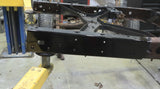 Rust Buster Rear Frame Repair Kit For 2000-2006 Toyota Tundra RB8621 installed to the frame rail