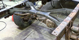 Rust Buster Spare Tire Crossmember For 2000-2006 Toyota Tundra RB8631 installed to the frame