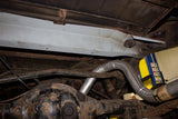Side view of Rust Buster Center Crossmember For 1987-1995 Jeep Wrangler RB2007 installed to the frame