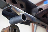Opposing side view of Rust Buster Rear Leaf Spring Shackle Mount For 1995-2004 Toyota Tacoma RB7101 installed to the frame rail