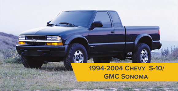 1994-2004 Chevy S10 & GMC Sonoma