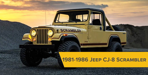 1981-1986 Jeep CJ-8 Scrambler