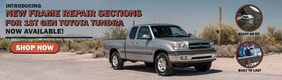 Rust Buster 1st Gen Toyota Tundra Frame Repair Kits Now Available