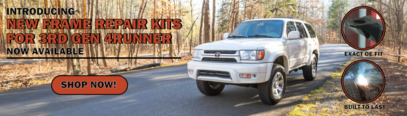 Rust Buster 3rd Gen Toyota 4Runner Frame Repair Kits now available
