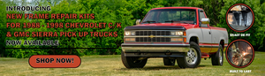 Rust Buster 1988-1998 Chevrolet C/K & GMC Sierra Pick Up Truck Frame Repair Kits Available