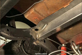 Rust Buster Fuel Tank Crossmember For 1976-1986 Jeep CJ RB1010 welded to the opposing side frame rail