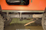 Rust Buster Front Center Frame Repair Kit For 1976-1986 Jeep CJ RB1011 installed to the frame rail
