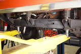 Side view of Rust Buster Front Center Frame Repair Kit For 1976-1986 Jeep CJ RB1011 installed to the frame rail