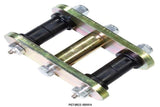 View from above Rust Buster Front Lubeable Shackles For 1976-1986 Jeep CJ7 RB1014