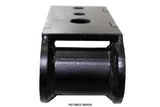 Flat angle of Rust Buster Front Spring Shackle Hanger For 1976-1986 Jeep CJ RB1018