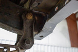 Close-up shot of Rust Buster Rear Frame Crossmember For 1987-1995 Jeep Wrangler RB2006 installed to the frame