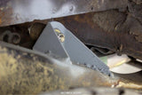 Rust Buster Rear Upper Shock Mount For 1987-1995 Jeep Wrangler RB2009 installed to the frame rail