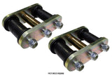 Pair of Rust Buster Front or Rear Shackles For 1987-1995 Jeep Wrangler RB2068