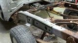 Rust Buster Rear Over Axle Frame Repair Kit For 2000-2006 Toyota Tundra RB8622 installed to the frame rail