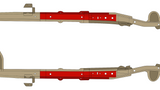Diagram highlighting Rust Buster Center Unibody Stiffeners For 1984-2001 Jeep Cherokee RB6061