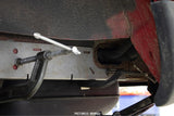 Opposing side view of one of Rust Buster Rear Unibody Stiffeners For 1984-2001 Jeep Cherokee RB6062 installed to the frame rail
