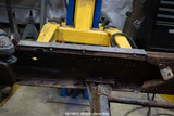Reverse angle of the Rust Buster Center Frame Repair Kit For 1997-2003 Ford F-150 RB7004 installed to the frame rail