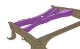 Diagram Image - Rust Buster Spare Tire Crossmember For 1997-2003 Ford F-150 RB7011