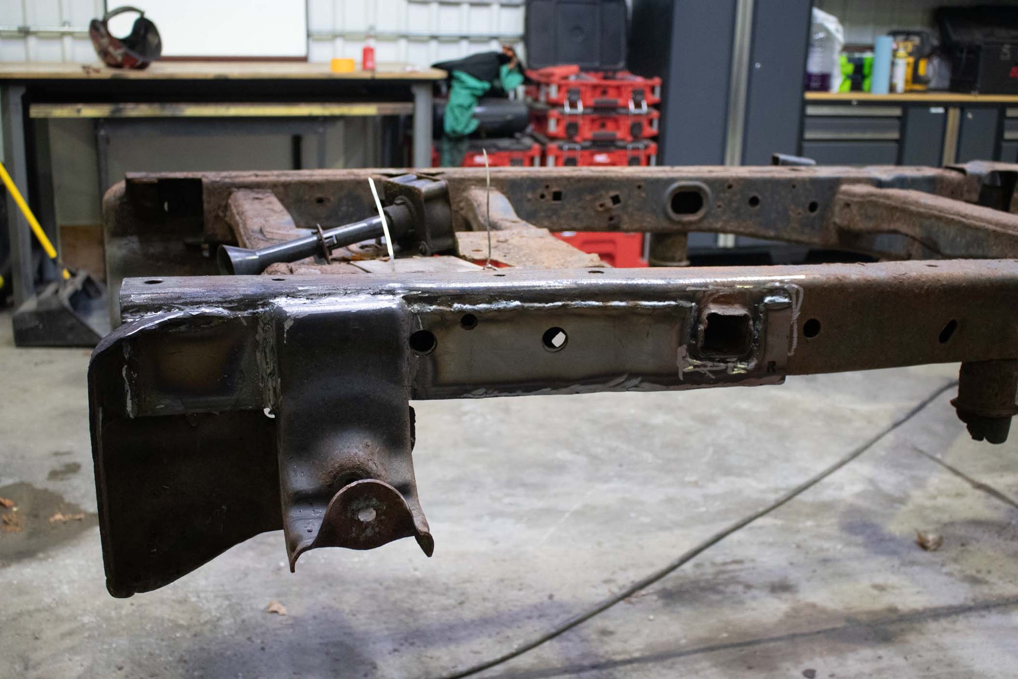 F150 Frame Rails Rear 1995 F150 Rear Frame Rail Amazon.com: Dorman 999 998 Center Passenger