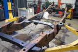 Installed Wide View - Rust Buster Forward Fuel Tank Crossmember For 2009-2014 Ford F-150 RB7025