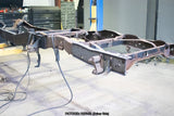 Installed Wide View - Rust Buster Rear Frame Repair Kit For 1980-1996 Ford F-150 RB7043