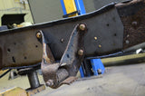 Installed Close-Up - Rust Buster Leaf Spring Frame Repair Kit For 1992-1996 Ford F-150 RB7045
