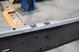 Installed Close Up - Rust Buster Center Frame Section Repair Kit For 1980-1996 Ford F-150 RB7047