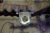 Installed Top View - Rust Buster Core Support Mount For 1992-1996 Ford F-150 RB7050