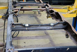 Installed Wide - Rust Buster Rear Fuel Tank Crossmember For 1980-1996 Ford F-150 RB7052