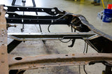 Installed Front View - Rust Buster Forward Fuel Tank Crossmember For 1980-1996 Ford F-150 RB7053