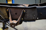 Installed Hero - Rust Buster Leaf Spring Frame Repair Kit For 1980-1986 Ford F-150 RB7058