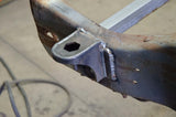 Installed Close-Up 2 - Rust Buster Core Support Mount for 1980-1986 Ford F-150 Super Cab 8ft Bed RB7059