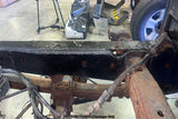 Wide angle of Rust Buster Over-Axle Frame Repair Kit For 2004-2008 Ford F150 RB7074 installed to the frame rail