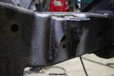 Side view of the Rust Buster Core Support Mount For 2004-2008 Ford F-150 RB7075 installed to the vehicle