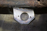 Overhead shot of the Rust Buster Front Cab Mount For 2004-2008 Ford F-150 RB7076 installed to the frame rail