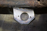 Overhead shot of the Rust Buster Front Cab Mount For 2004-2008 Ford F-150 RB7076 installed to the frame rail