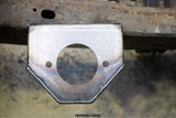 Overhead view of the Rust Buster Rear Cab Mount For 2004-2008 Ford F-150 RB7078 installed to the frame rail