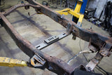 Installed shot 2, side view Rust Buster Transmission Crossmember For 2004-2008 Ford F-150 RB7079