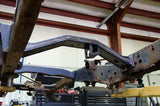 Underneath installed image Rust Buster Forward Gas Tank Crossmember For 2004-2008 Ford F-150 RB7080