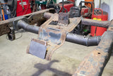 Installed closeup - Rust Buster Forward Spare Tire Crossmember For 2004-2008 Ford F-150 RB7082