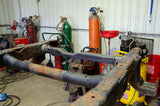 installed image Rust Buster Rear Spare Tire Crossmember For 2004-2008 Ford F-150 RB7084