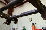 underneath installed image Rust Buster Rear Spare Tire Crossmember For 2004-2008 Ford F-150 RB7084