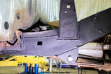 Rust Buster Mid-Frame Repair Kit For 1995-2004 Toyota Tacoma RB7105 installed to the frame rail