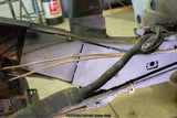 Reverse angle of Rust Buster Mid-Frame Repair Kit For 1995-2004 Toyota Tacoma RB7105 installed to the frame rail