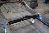 Opposing view of Rust Buster Forward Fuel Tank Crossmember For 1995-2004 Toyota Tacoma RB7125 installed to the frame