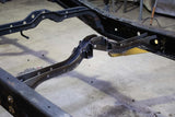 Side view of Rust Buster Carrier Bearing Crossmember For 2005-2015 Toyota Tacoma RB7134 installed to the frame